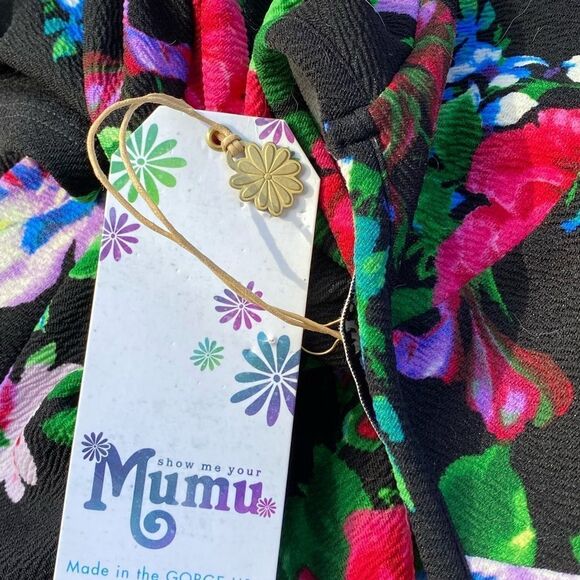 Show Me Your MuMu Delilah Floral Dress NWT - Picture 8 of 8